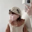 Mũ trùm đầu BRARAA, Mũ nồi nhẹ thêu BOSTON, Mũ chống nắng thời trang 0-4Y