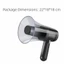 Megaphone di động YRBWD, Loa Bullhorn điều khiển âm lượng ghi âm 350S, Chất lượng cao Bền đa chức năng Báo động âm lượng cao Còi báo động địa chỉ công cộng