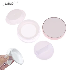 Springevenstar Hộp Nhựa Di Động Trống Rời Hộp Đựng Có Sàng Mỹ Phẩm Sifter Lọ Rời Du Lịch Hộp Đựng Trang Điểm Springevenstar