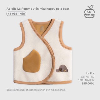 La pomme AW2025 BST  Áo gile La Pomme T9.4