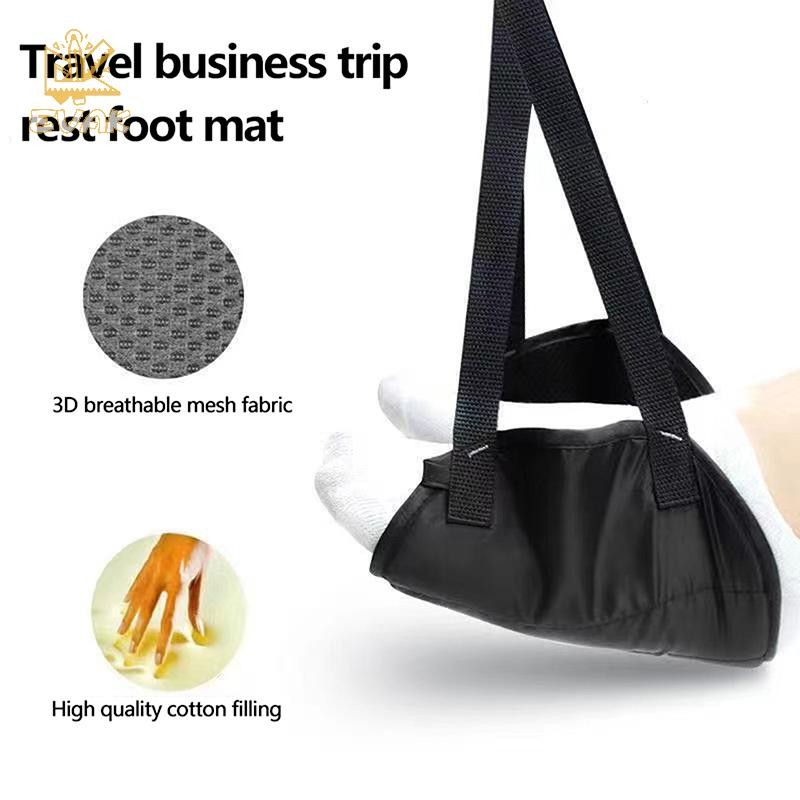 Alittlesetrtu 1PC Có Thể Điều Chỉnh Chiều Cao Chân Còn Lại Máy Bay Để Chân Chất Lượng Cao Bọt Di Động Du Lịch Để Chân Mang Theo VN