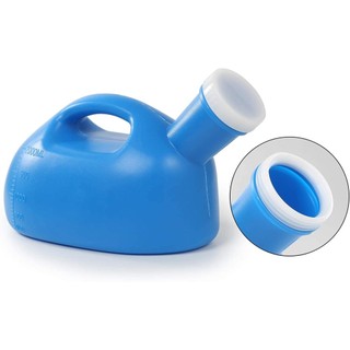Nước Tiểu Cho Nam Bình Pee Di Động 2000ml Ống Dài 45 Bình Nước Tiểu Nam Chống Tràn Có Nắp Cho Bệnh Viện Người Cao Tuổi Cắm Trại Ô Tô Và Du Lịch nhựa tái sử dụng chắc chắn cho ô tô phù hợp dùng cho gia đình căn hộ văn phòng và không gian nhỏ