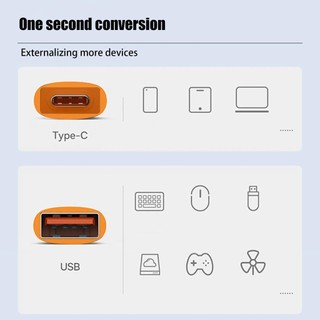 USB C to USB Converter Multifunctional C Port to USB Adapter USB C to USB 3.1 Adapter Small Cell Phone OTG fotvn