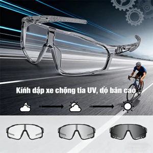 KÍNH ĐỔI MÀU CHỐNG BỤI ĐI ĐƯỜNG -Chống gió chống bụi, sử dụng cả ngày lẫn đêm,Phù hợp để đạp xe/xe máy