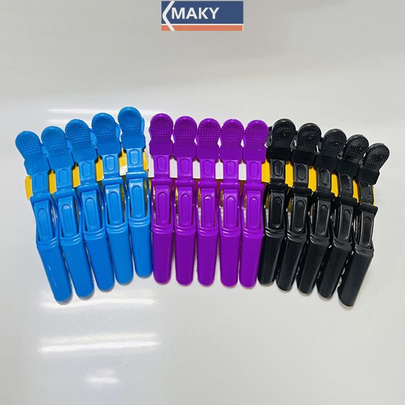 Onetimingcool 5 cái/lốc kẹp móng vuốt cá sấu nhựa, phụ kiện tạo kiểu tóc cho salon, cắt tóc