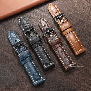 Dây đeo đồng hồ da thật cổ điển 20 / 22 / 24 / 26mm Phát hành nhanh Dây đeo đồng hồ da bò cổ điển cho SEIKO 5 thợ lặn Nam Nữ Dây đeo đồng hồ thông minh Vòng tay