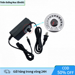 【COD】Bộ nguồn đa năng cho gia đình và công nghiệp nhẹ, điều chỉnh điện áp 3-12V, phù hợp cho cả thiết bị LED và động cơ
