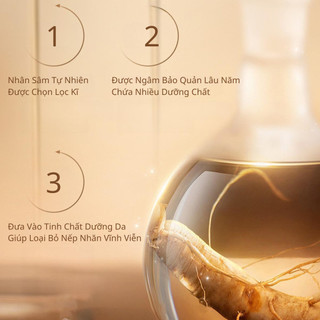 [Hàn Quốc] Tinh Chất Nhân Sâm Xóa Nếp Nhăn Vĩnh Viễn Loại Bỏ Thâm Nám Tàn Nhang Dưỡng Da Trắng Mịn Rạng Rỡ 30ML