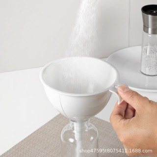 Phễu Gia Đình Nhựa Nhà Bếp Dầu Phễu Cỡ Lớn Thực Phẩm Lớn Tràn Dầu Rượu Rót Dầu Phễu Đa Năng W1PF