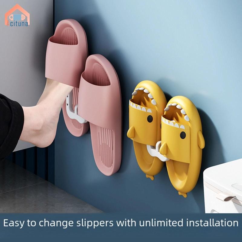 2x Kệ Sandal Treo Tường Cho Hệ Thống Thoát Nước Giày Trong Phòng Khách Hình Chữ U
