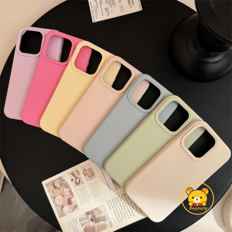 Ốp Điện Thoại Ins Style Cho OPPO Reno 14 13 11 9 Pro 8Z 7Z 8 7 Lite 5G Màu Kẹo Chắc Chắn Dopamine Matte Vỏ Đơn Giản Dễ Thương Nhiều Màu Sắc Mờ Trơn Trường Hợp Ốp Lưng Mềm