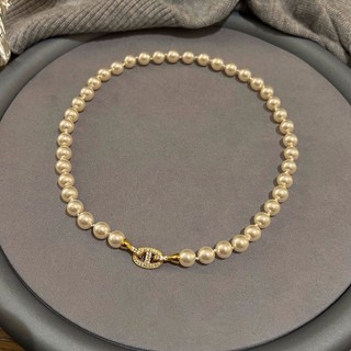 Dây chuyền xương đòn thời trang vòng cổ ngọc trai Zircon