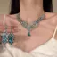 Châu Âu Mỹ Kim Cương Đính Hoa Giọt Nước Bông Tai Bộ Cổ Điển Thời Trung Cổ Trang Sức Nhẹ Sang Trọng Cao Cấp Trang Sức Nữ 2026-6-11