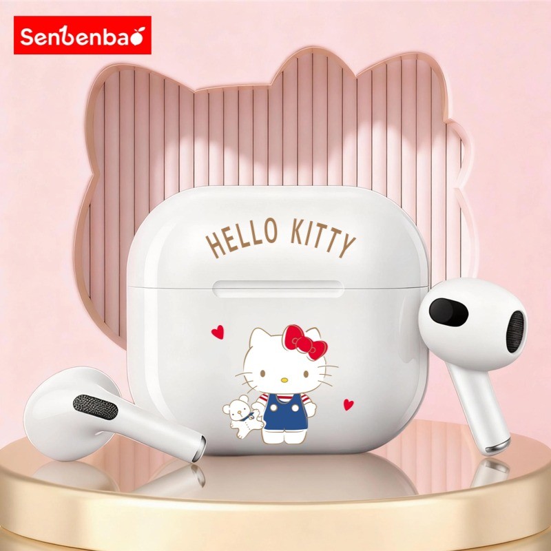 Senbenbao F13 Tai nghe Bluetooth 6.0 không dây, giảm ồn, HiFi âm thanh nổi thể thao