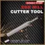 3mm × 6mm × 12mm × 60mm 4 sáo HSS AL End Mill Công cụ cắt phay