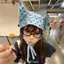 AA Thời Trang Dopamine Little Devil Dây Qui-Drying Mũ Chống Tia Cực tím Tai Nhỏ Dễ Thương Mũ Ảnh Mỏng VN