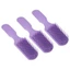 WANYEDI 3 Lược Detangler Tóc, Lược Chín Móng Vuốt TPEE Detangling Hair Brush, Detangling Chống Tĩnh Điện Tím Tròn Đầu Răng Rộng Bàn Chải Tóc Sử Dụng Tắm