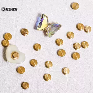 KUZHEN 5 Chiếc Làm Móng Tay Xoay Phụ Kiện Trang Sức Xoay Đa Năng Vòng Bi Xoay Xoay Chuyển Hạt Móng Tay Trang Trí HOT