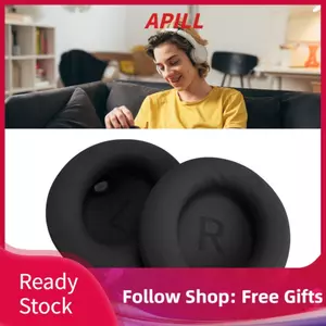 apill Memory Foam Miếng đệm tai nghe bằng bọt biển với vỏ tai nghe đàn hồi bằng da protein mềm cho đệm Space One (ASHATAoftg95aegr-11)