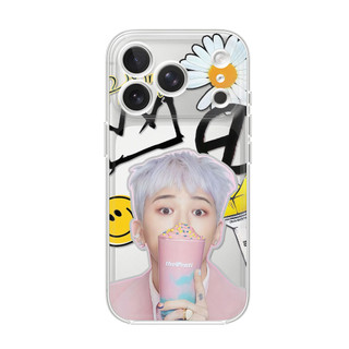 Hoa cúc trắng G-Dragon ỐP đIệN ThoạI Cho IPhone 17 16PRO 15Plus 14 13 12 11 Promax XSMAX ốP Silicon TPU MềM Trong SuốT