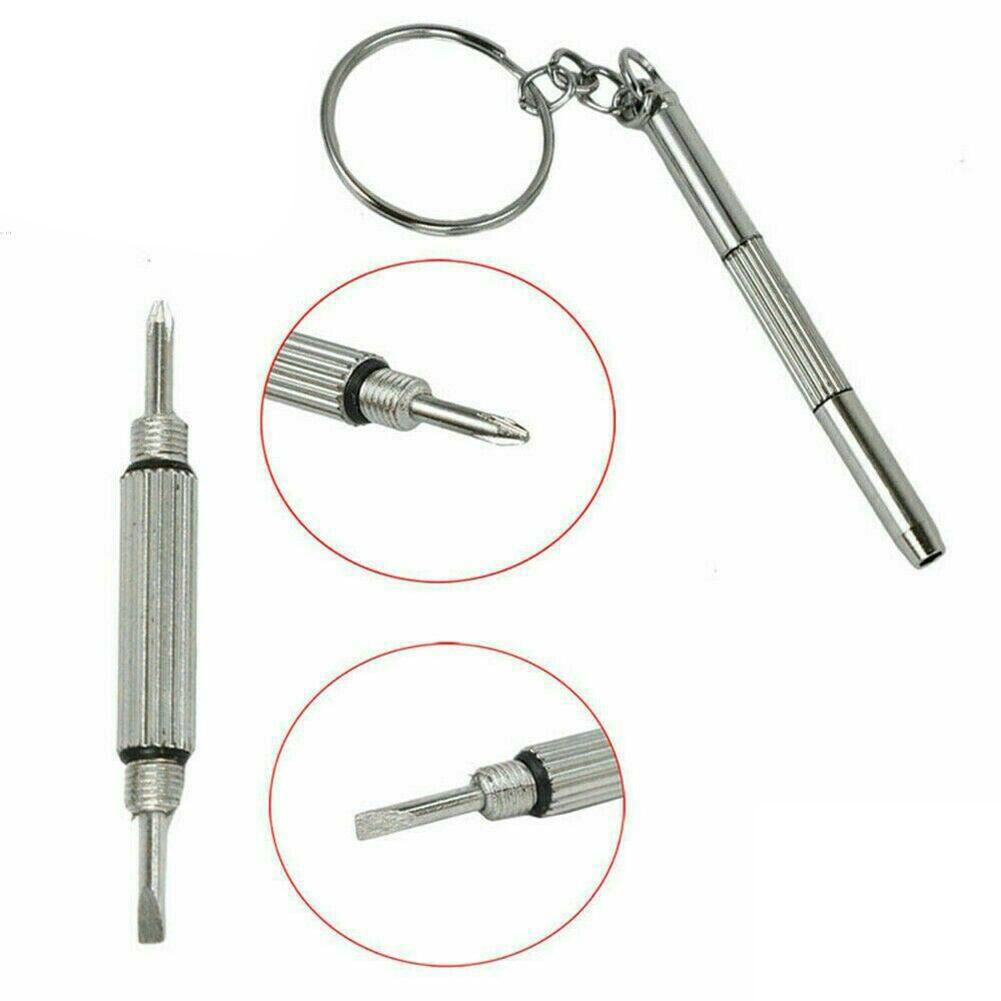 ⚡GIẢM GIÁ LỚN⚡ Cho Mini 3in1 Tua Vít Kính Điện Thoại Đồng Hồ Vít Công Cụ Sửa Chữa Móc Khóa