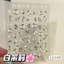 Ins Style Fresh Jasmine Dập Nổi Miếng Dán 3d Ba Chiều Ốp Lưng Điện Thoại Thẻ Tự Làm Trang Trí Mặt Sau Dính Chống Thấm Nước Miếng Dán 26.6.12
