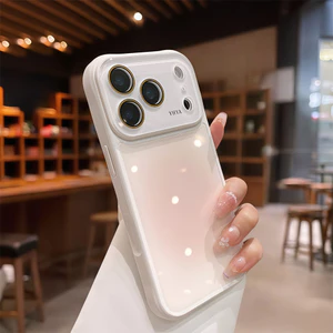 Ốp điện thoại chống rơi Gradient cho iPhone 17 Pro Max 13 14 15 16 pro max Bao gồm tất cả bảo vệ ống kính máy ảnh vỏ mềm Vỏ bảo vệ vỏ điện thoại