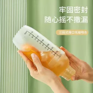 Bộ trộn cốc quay tay chống búa Cửa hàng trà sữa chuyên dụng Trà chanh làm bằng tay Popsicle Bình lắc trong suốt Ấm đun nước lạnh 26.6.15