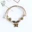 Cá Tính Có Thể Điều Chỉnh Vòng Tay Đính Hạt Gốm Vintage Phong Cách Dân Tộc Bướm Mặt Dây Chuyền Vòng Tay Bohemian Trang Sức Quà Tặng