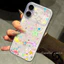 Ốp Lưng Cho IPhone 13 17 16 11 15 12 14 Pro Max 16 15 Plus 17Air Ốp lưng mờ siêu mỏng họa tiết ngôi sao nhiều màu