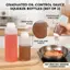 1 / 2 / 4 Chai Bóp Bán Trong Suốt Cấp Độ Còn Lại Cho Salad Dressing Sốt Cà Chua Dễ Dàng Đổ Lại Không Chất Thải
