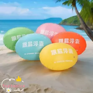 Phao bơi an toàn TOPTOOLCX, Phao bơi 5 màu bơm hơi, Phao nhựa PVC mềm có thể tái sử dụng Thể thao dưới nước