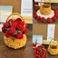 Đề Nghị Hoa Hồng Hạt Cải Hoa Coaster Dệt Tự Làm Chất Liệu Gói Móc Handmade Quà Tặng Lily Của Thung lũng Chăn Làm