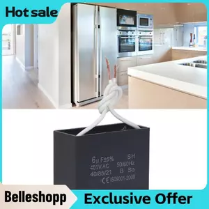 Belleshopp Tụ điện động cơ khởi động Lỗi nhỏ Cài đặt dễ dàng 6μF cho máy bơm