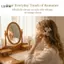 LUImo Thời Trang Màu Be Hàn Quốc Tóc Barrettes Với BB Kẹp Và Ngọc Trai Ren Cho Nữ Thời Trang SBS