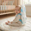 QEARY Bảo vệ đầu an toàn cho trẻ sơ sinh, Miếng bảo vệ đầu chống rơi mềm mại sang trọng an toàn cho bé, Thiết kế động vật dễ thương có thể điều chỉnh thoáng khí thực tế Gối chống va chạm cho trẻ mới biết đi khi đi bộ