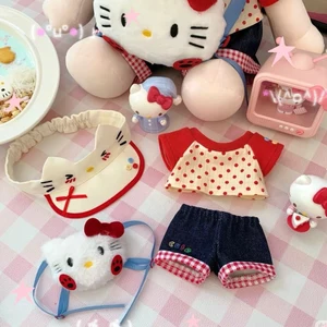 Holle kitty Holle kitty Quần áo trẻ em Little Meow 10cm20cm Không thuộc tính Quần áo trẻ em Cotton Quần áo trẻ em Thay thế 6.18