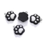 8 Màu 22 * 20mm DIY Nhựa Trang Sức Phụ Kiện Mèo Trầy Xước Chó Paw Gấu Paw Mặt Dây Chuyền 6.18 1PLD