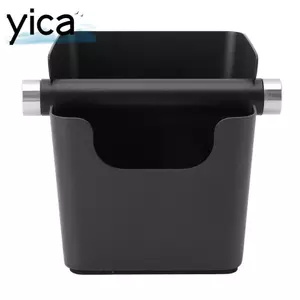 Hộp gõ YICA Espresso, Thùng vuông có thể tháo rời Cốc cà phê, Hộp gõ Mini màu đen chống sốc bền bỉ Sử dụng tại nhà