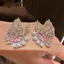 Thời Trang Hàn Quốc Dài Zircon Thanh Lịch Phong Cách Mới Ánh Sáng Sang Trọng Bông Tai Hoa Ngọc Trai Bán Buôn