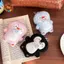 CANAMEK Hoạt Hình Dễ Thương Nơ Penguin Sang Trọng Móc Khóa Kawaii Chim Cánh Cụt Nhồi Bông Búp Bê Mặt Dây Chuyền Bapa Trang Trí Mặt Dây Chuyền Phụ Kiện Quà Tặng CSF