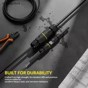 Cáp IP68 Đầu nối thiết bị đầu cuối điện 2 trong 3 Out Qui Hộp nối chống nước cho hệ thống chiếu sáng sân vườn cảnh quan Đẹp