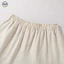 Quần short vải lanh Cotton nữ màu trơn / Quần nhà năm điểm mỏng mùa hè / Quần Pyjama thông thường đơn giản / Quần short ngoài có thể mặc