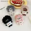 # HB # Móc khóa búp bê sang trọng Fluffy Đầu nổ dễ thương Mặt dây chuyền nhồi bông hoạt hình cho trẻ em Phụ kiện Bapa Người bạn thân nhất có mặt.