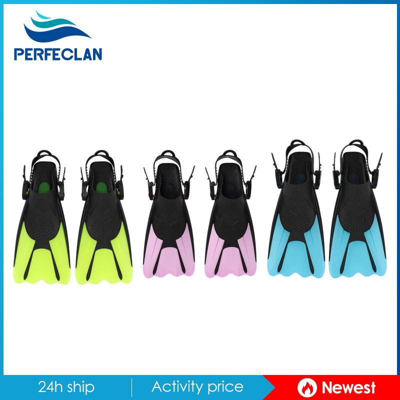 Mở Gót Chân Flippers Silicon Bơi Vây Ngắn Vây Flippers Thoải Mái Lặn Vây Cho Bơi Người Lớn Và Trẻ Em