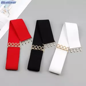 Bluelover Nữ Rộng Co Giãn Thắt Lưng Thời Trang Đơn Giản Kim Loại Bule Thắt Lưng Corset Cinch Thắt Lưng Đầm Co Giãn Thắt Lưng Mới