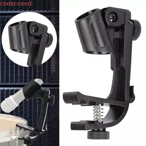 MCODECOVED Trống Micro Kẹp Bền 1 Vành Chống Sốc Kẹp Trên Trống Trống Vật Dụng Cụ Phụ Kiện Kẹp Giá Đỡ