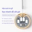 Bộ Cáp Sạc Đa Năng BL143 Vỏ Tre Cao Cấp Sạc Nhanh 60W Cho Nhiều Thiết Bị Có Đầu Lightning Type C Micro USB