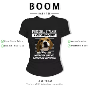 BOOM Áo Baby Tee Nữ Cotton Ôm Body-Áo Thun Ngắn Tay Y2K In Hình PhongCách Mùa Hè, Cổ Tròn Hàng Đầucách hàn quốc phong385