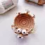 Handmade Sóc Cốc Coaster Móc Đan 1 Thảm Động Vật Cách Nhiệt Cho Cà Phê Bàn Trà Quà Tặng Trang Trí Văn Phòng [VN]